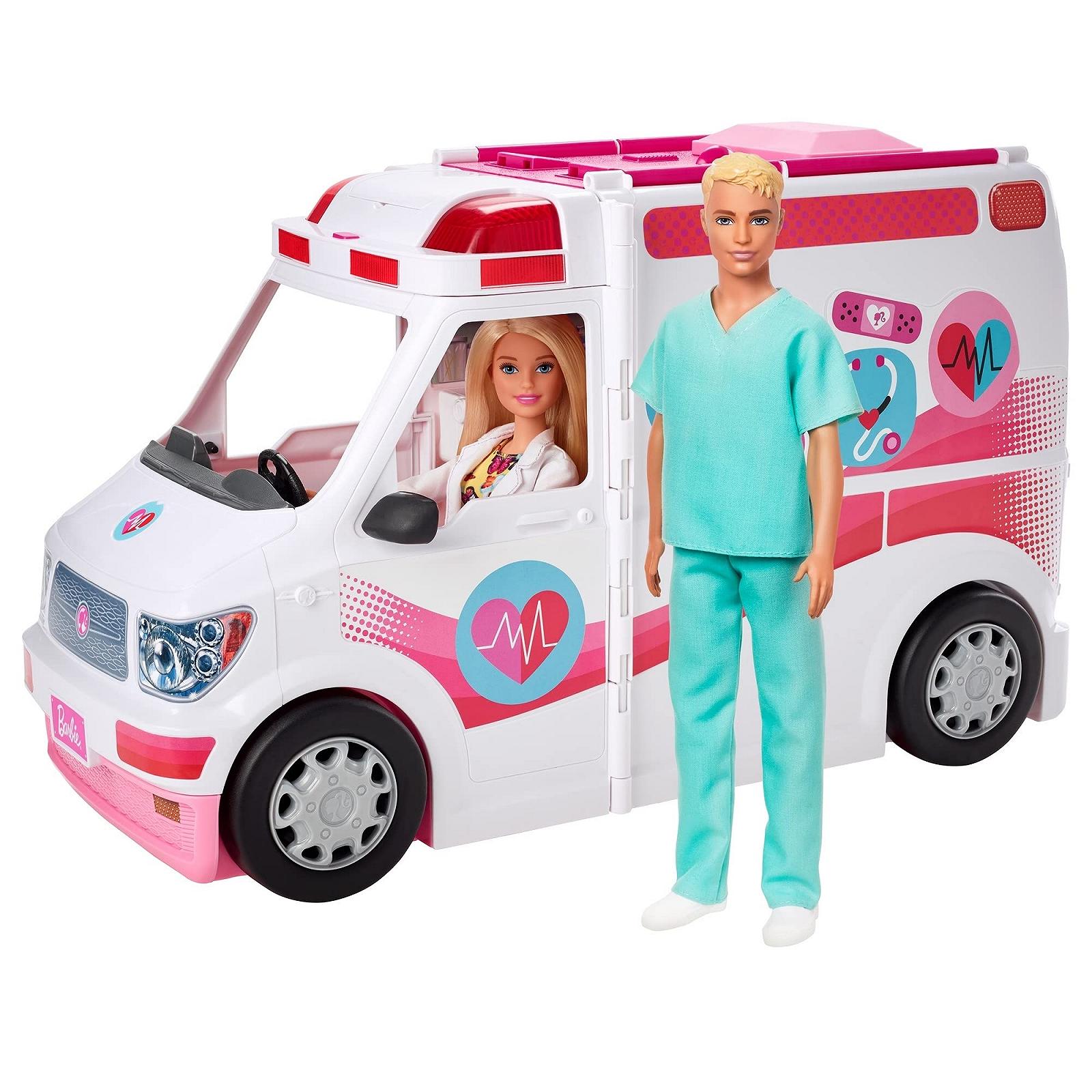 Ляльки Mattel Barbie GMG35 2 в 1 Швидка допомога з світлом і звуком, фото №1 Ляльки Mattel Barbie GMG35 2 в 1 Швидка допомога з світлом і звуком, фото №1