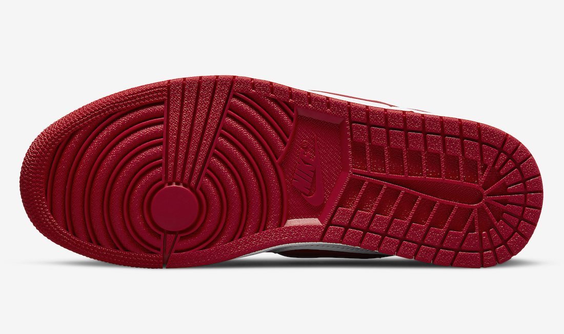 Кросівки Jordan 1 Low FlyEase Gym Red 46, фото №2