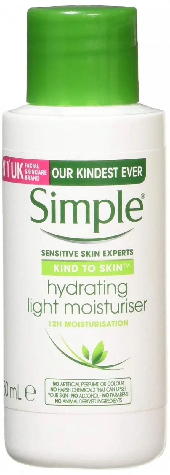 Зволожувальний легкий крем Simple Kind To Skin Hydrating Light 50 ml, фото №1 Зволожувальний легкий крем Simple Kind To Skin Hydrating Light 50 ml, фото №1
