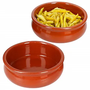 Миска MamboCat Berlin Cazuela Набор 2 шт. Характеристика M Красно-коричневый - Фото 1