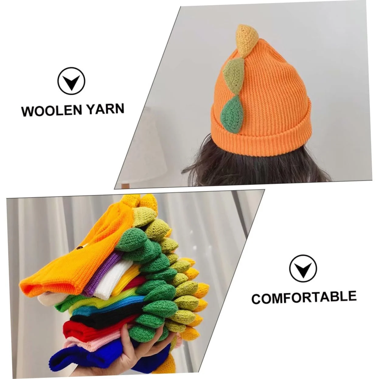 Вовняна шапка Дитяча тепла, фото №6