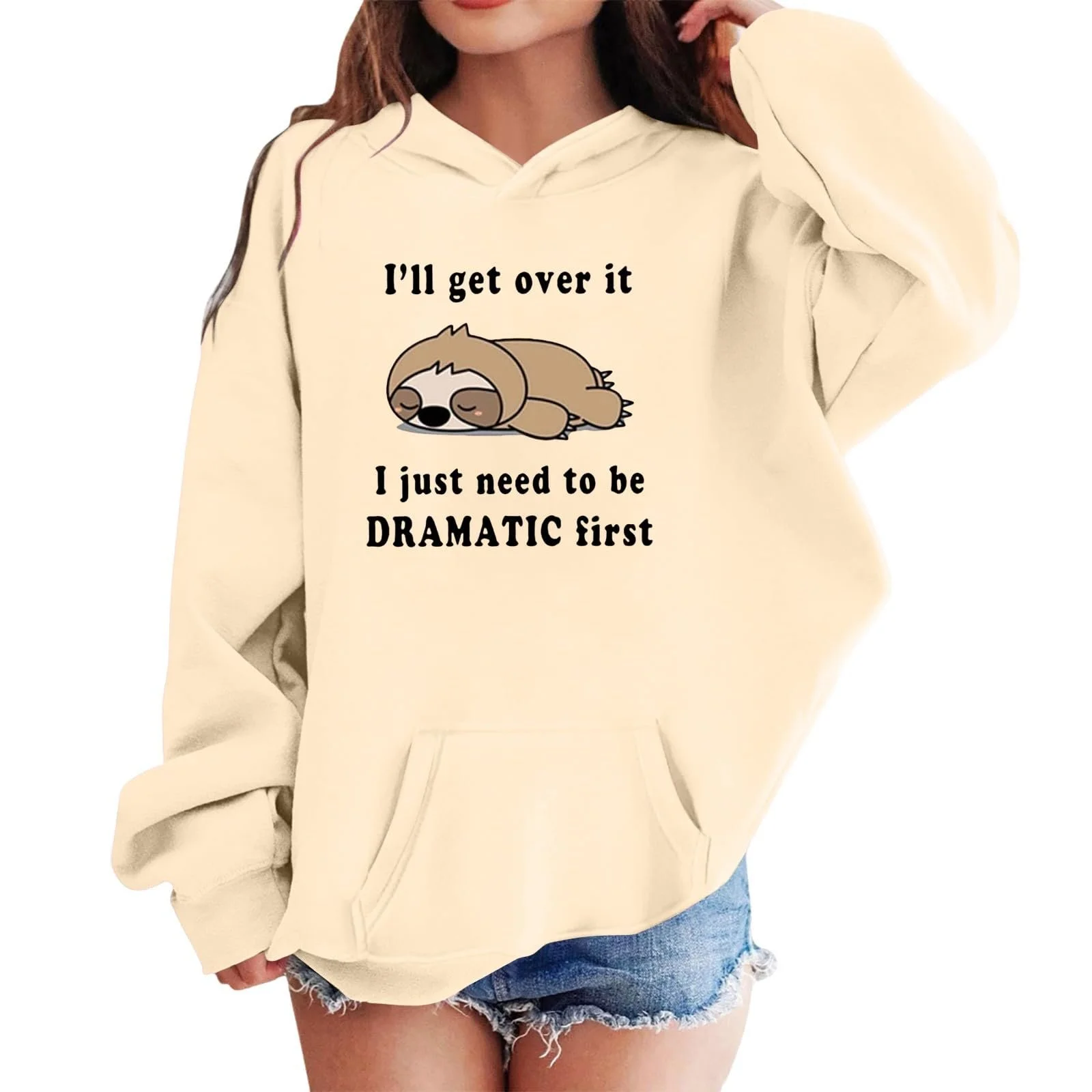 Худи для девочки 152 - Толстовка с длинными рукавами и капюшоном, с принтами, мягкая флисовая подкладка. Удобная мода, фото №1