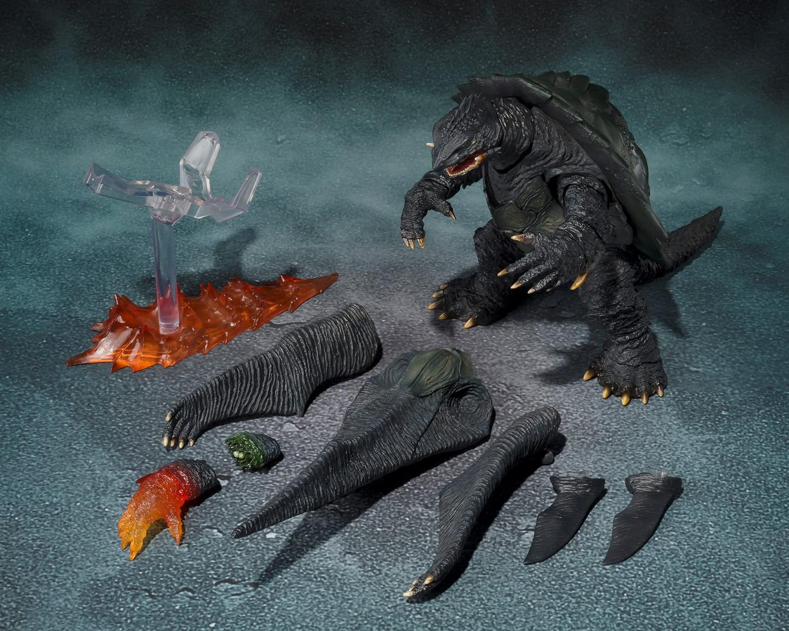 Фігурка Bandai Tamashii Nations Gamera 3 The Revenge of Iris S.H. MonsterArts Gamera 1999 Kyoto Decisive Battle Ver. 16 см, фото №7