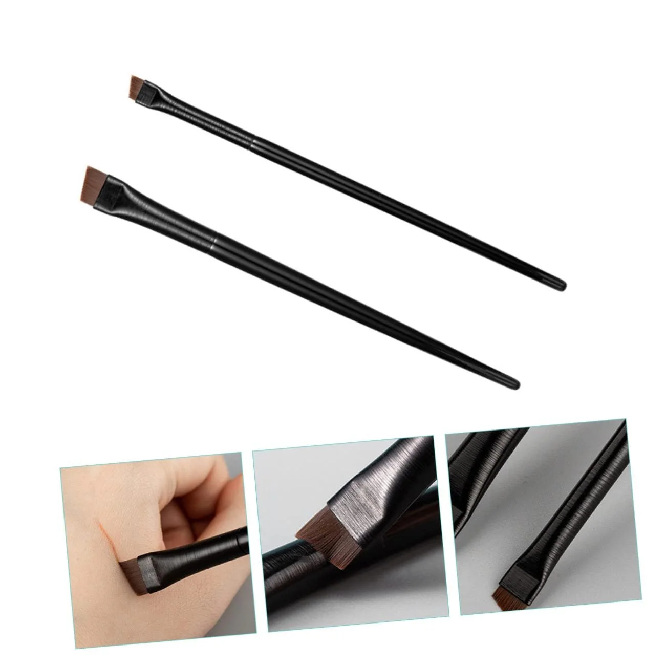 Кисти для подводки minkissy набор, фото №4 Кисти для подводки minkissy набор, фото №4