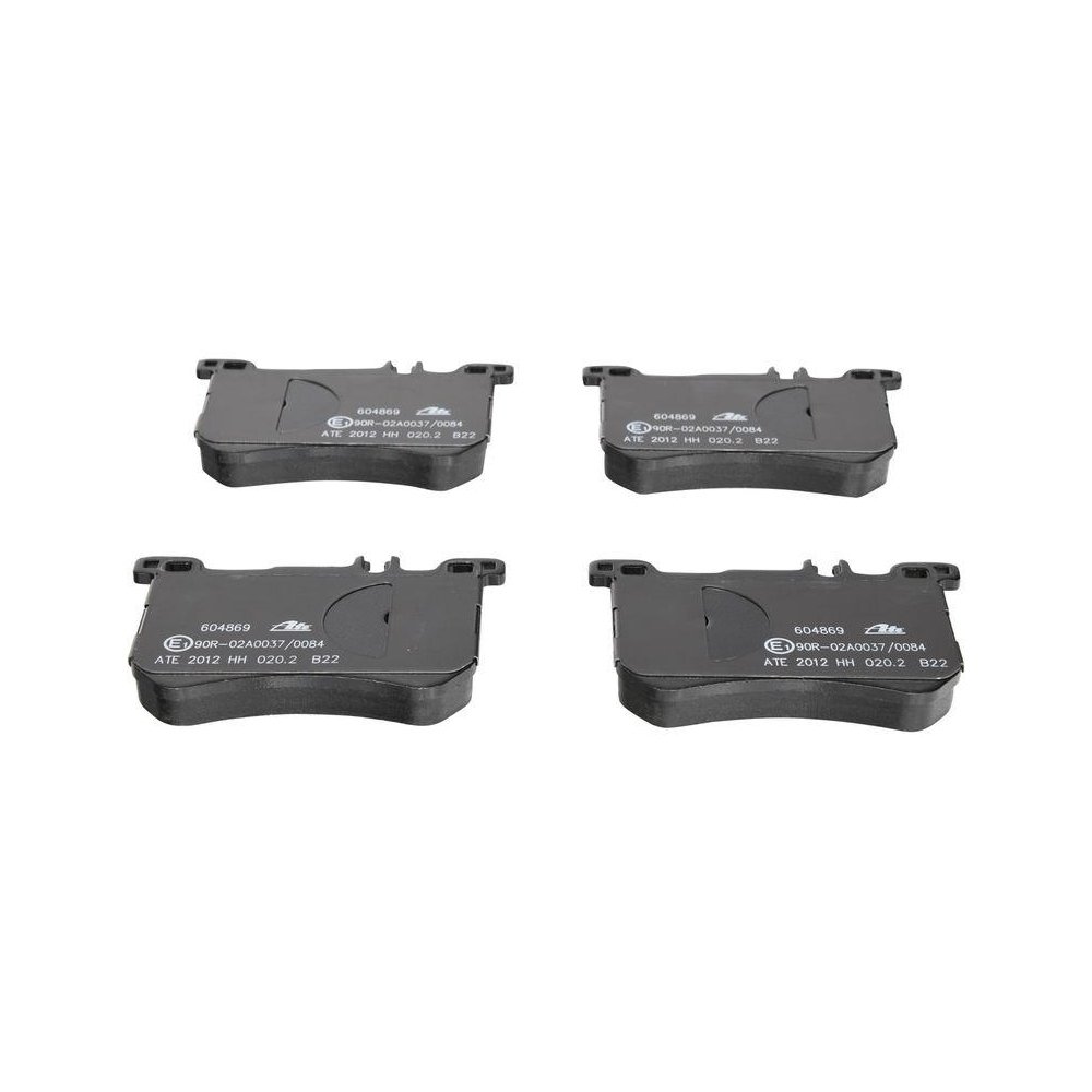 Комплект гальмівних колодок дискового гальма ATE 13.0460-4869.2 для MERCEDES-BENZ передній міст, фото №1 Комплект гальмівних колодок дискового гальма ATE 13.0460-4869.2 для MERCEDES-BENZ передній міст, фото №1