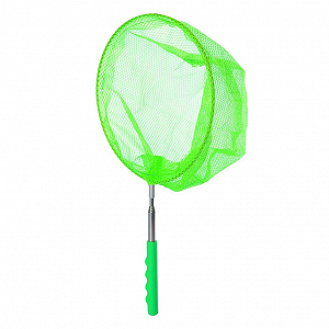 Детский сачок для бабочек METR MS 1287 телескопический ручка-телескоп 87 см Зеленый - Фото 1