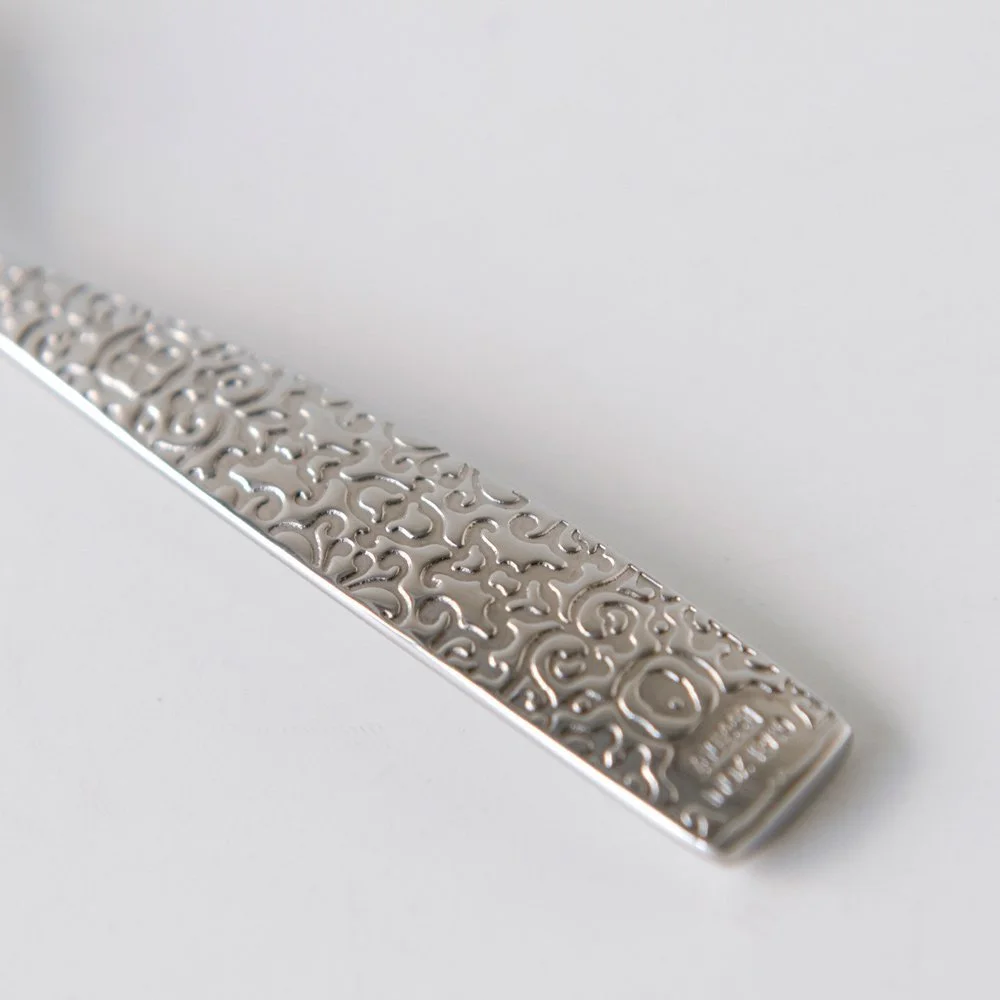 Ложка чайна Alessi, нержавіюча сталь 18/10, полірована, срібна, 13 x 15.7 x 4.5 см, фото №3