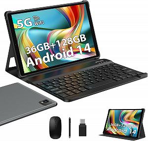 Планшет 10.1" Full HD LEVIRTU L60 12+24/128GB 8 ядер Android 14 8000 mAh Серый - Фото 1