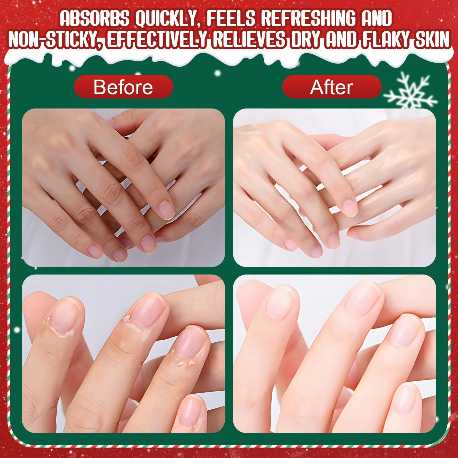 Крем для рук Різдвяний набір Міні Зволожуючий Догляд для рук, фото №4 Крем для рук Різдвяний набір Міні Зволожуючий Догляд для рук, фото №4