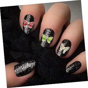 MERRYHAPY Метелики Прикраси для манікюру synthetic.ua - Фото 1
