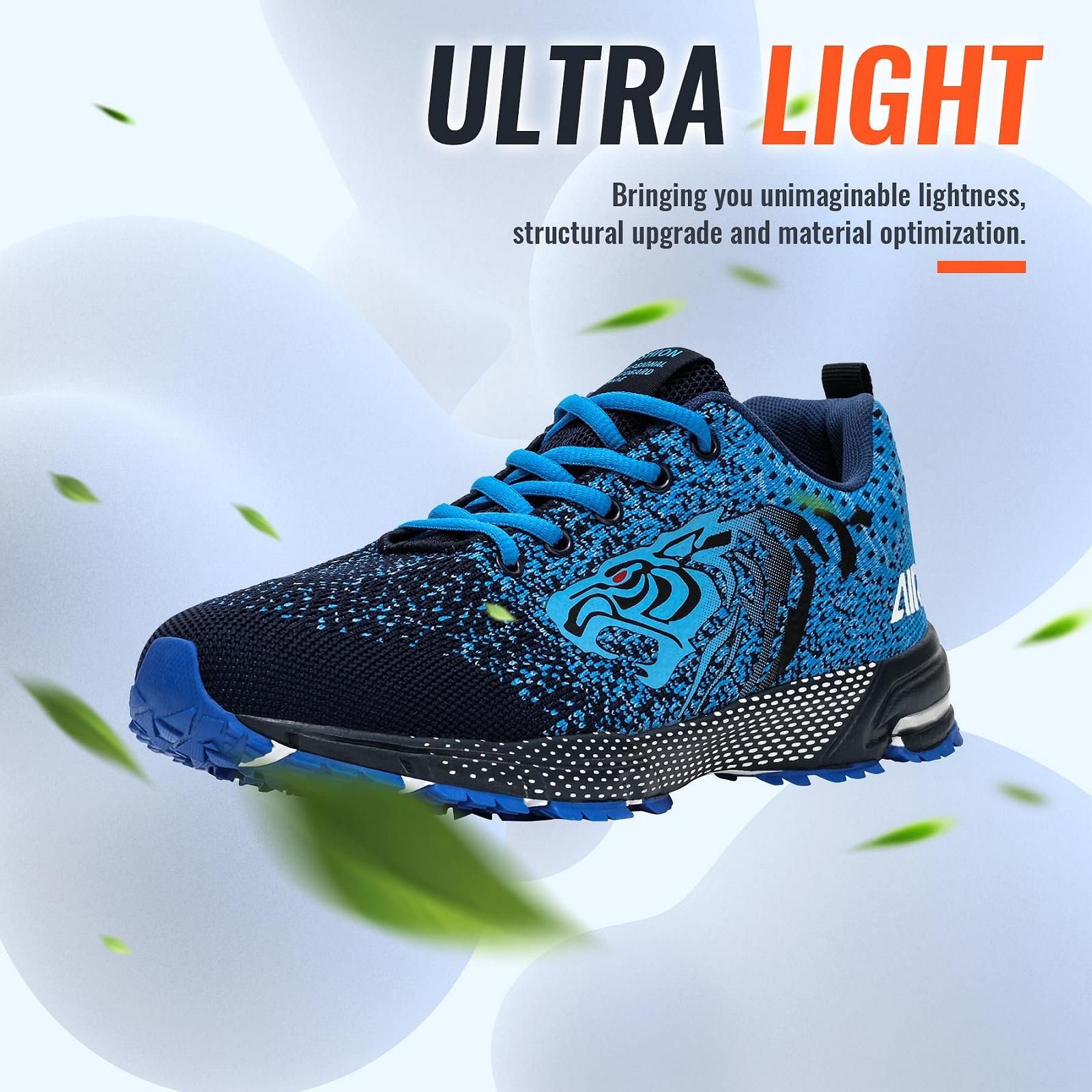 Кросівки ASHION Чоловічі Спортивні Бігові Легкі Дихаючі, фото №2