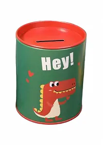 Копилка Dragon Hey! Unicorn Animal Metal с крышкой - Фото 1