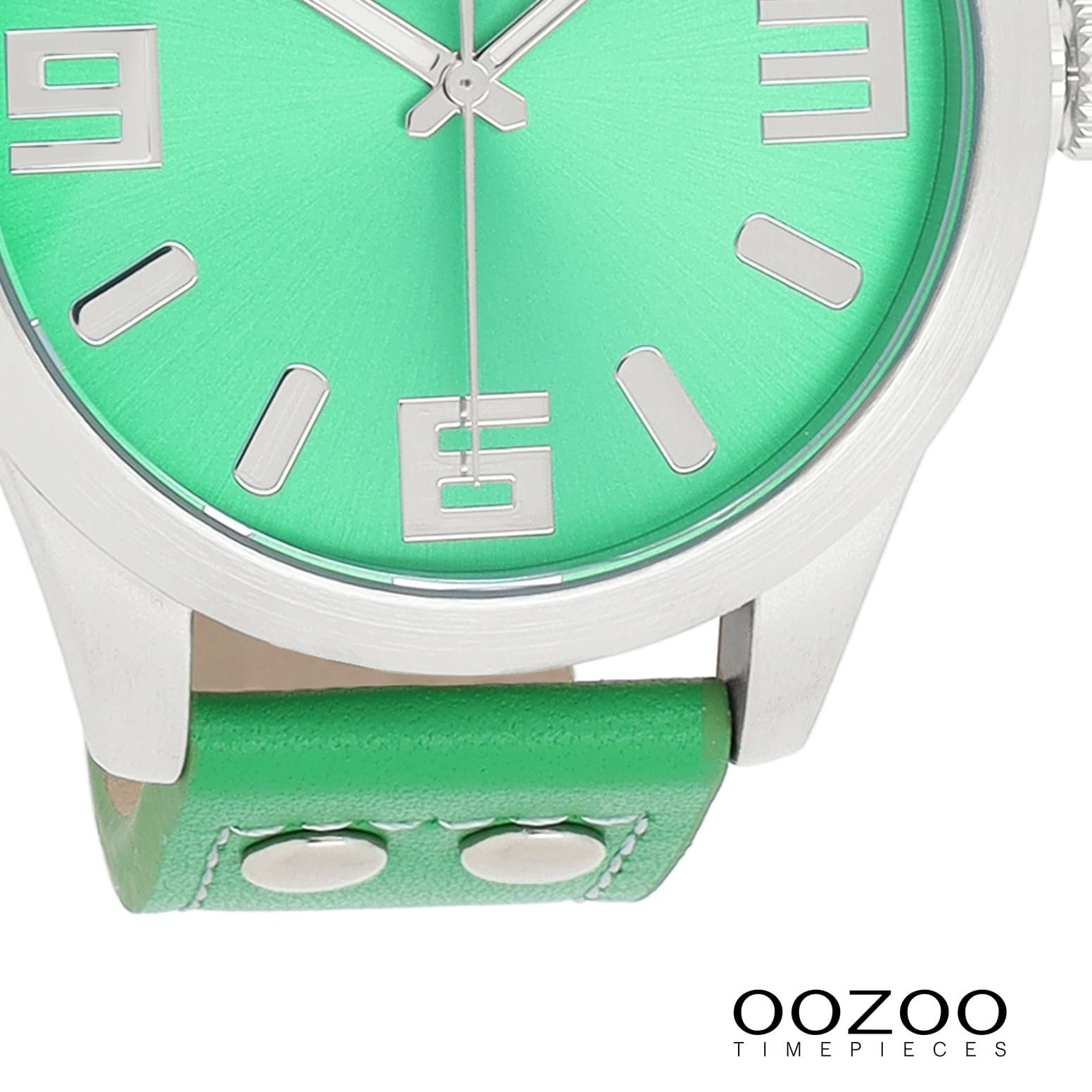 Аналоговые часы Oozoo Timepieces Женские UOC1077A Зеленый, фото №3