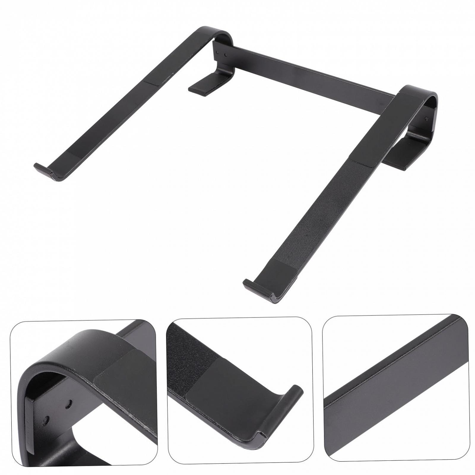 Подставка для ноутбука из алюминиевого сплава Эргономичная подставка-подъемник для ноутбука с нескользящими силиконовыми накладками Стабильный угол наклона для здоровой осанки для стола, фото №7