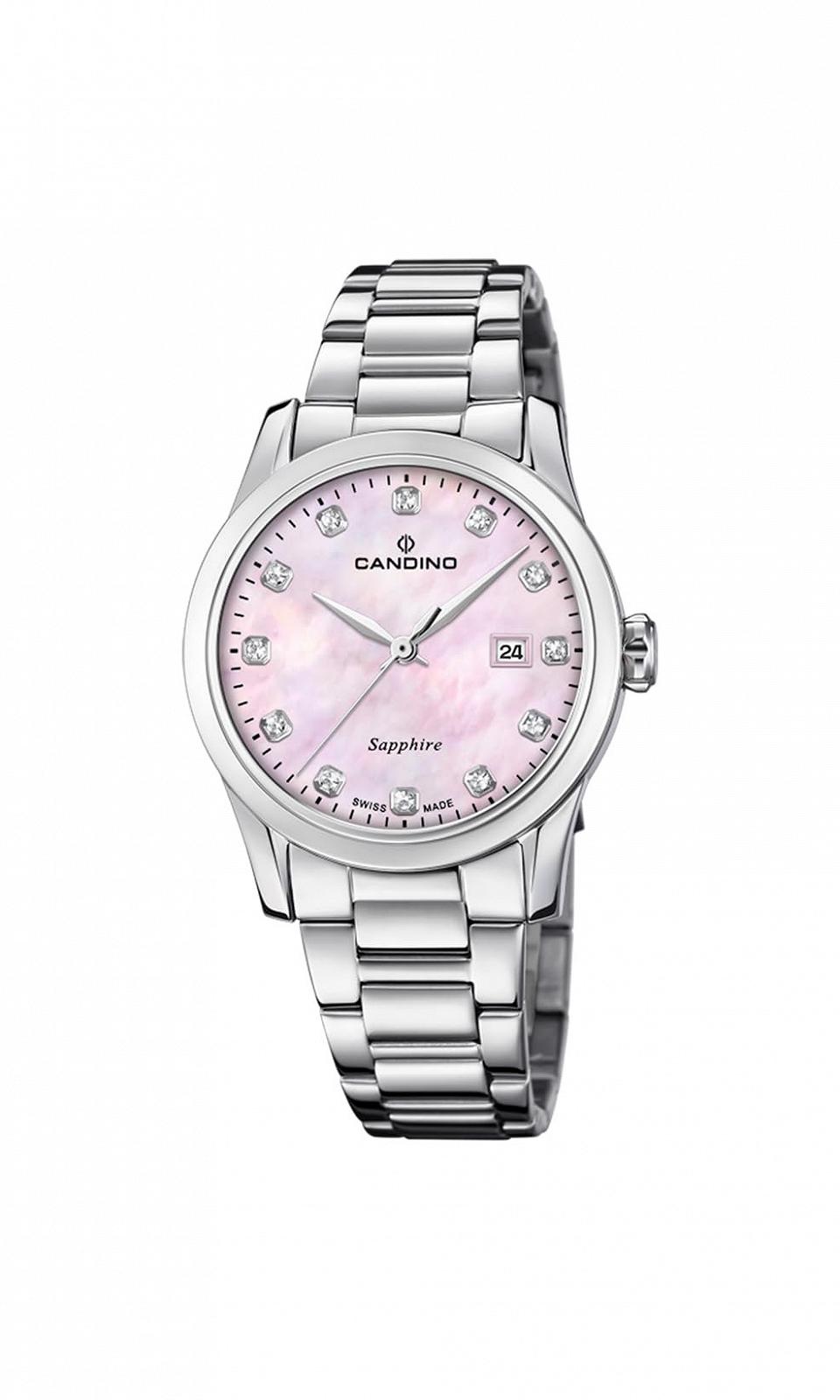 Жіночий годинник Candino Lady Elegance C4738/6 Срібний корпус з нержавіючої сталі, срібний браслет з нержавіючої сталі, фото №1