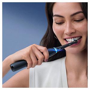 Зубная щетка электрическая Oral-B iO Series 8, 6 режимов чистки, магнитная технология, цветной дисплей, черный оникс synthetic.ua - Фото 1