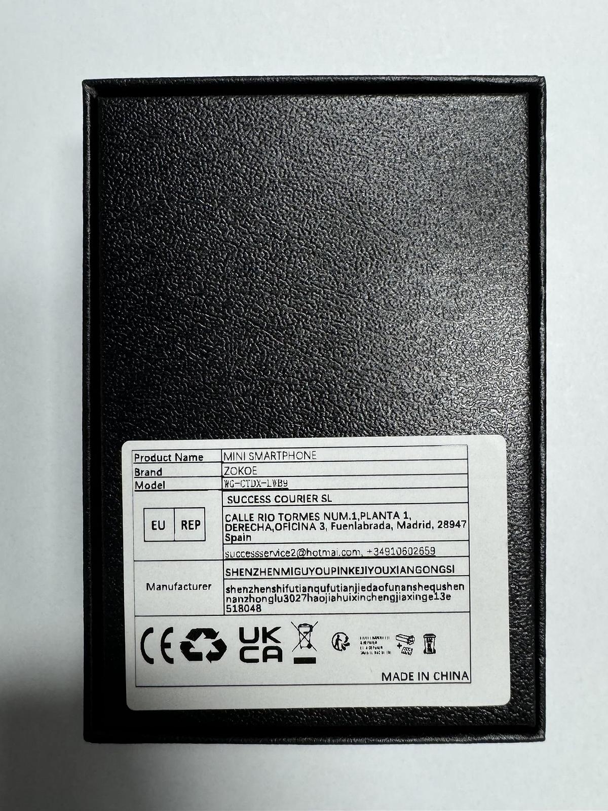 Міні-смартфон XS18 3.0" 2GB RAM 16GB ROM 5.0MP 900mAh Android 9.0 Темно-синій, фото №9