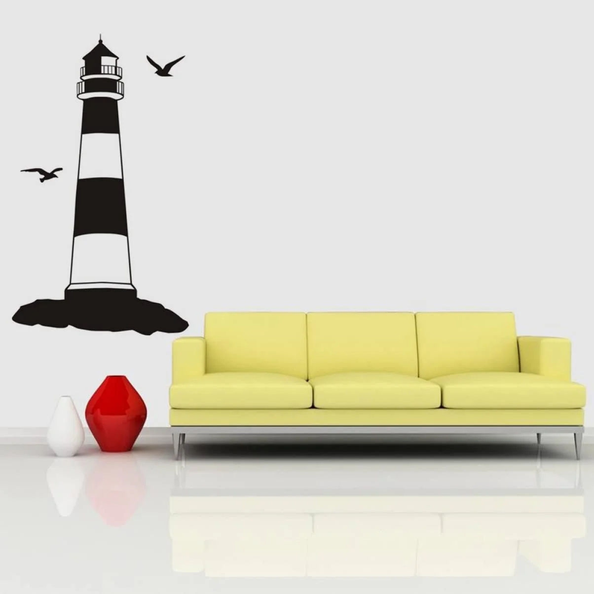 Наклейки на стену Veemoon Lighthouse PVC Removable, фото №2 Наклейки на стену Veemoon Lighthouse PVC Removable, фото №2