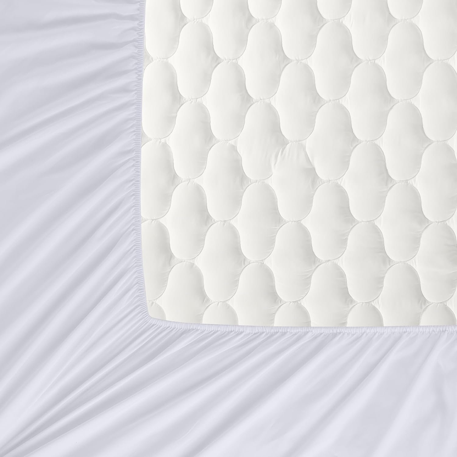 Чехол на матрас стеганый Luxury Водонепроницаемый и дышащий, фото №5 Чехол на матрас стеганый Luxury Водонепроницаемый и дышащий, фото №5