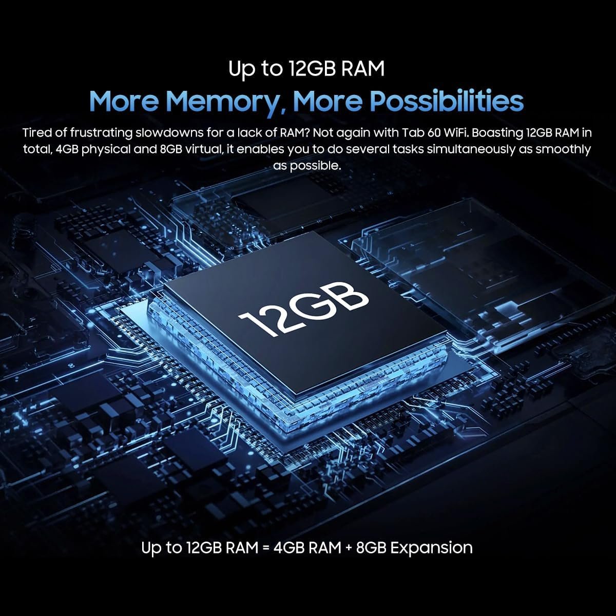 Планшет 10.1" Blackview Tab 60 Wi-Fi (4+8)/128Gb 8 ядер Android 14 5100 mAh Сірий, фото №6