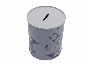 Скарбничка CyP Brands Sanrio Hello Kitty Kuromi металева Біла synthetic.ua - Фото 1