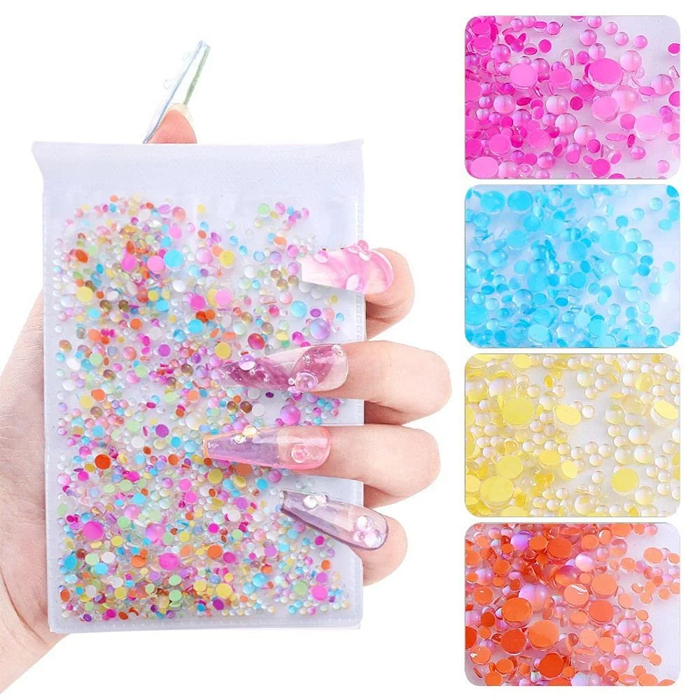 Стразы для ногтей NC, 1400 штук, фото №2 Стразы для ногтей NC, 1400 штук, фото №2