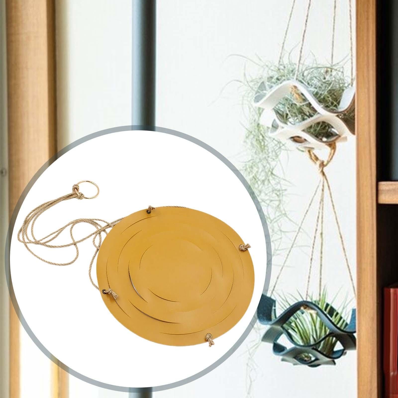 Підвісні підставки для кашпо AWHAO 2 шт. ПУ шкіра сучасні, фото №4