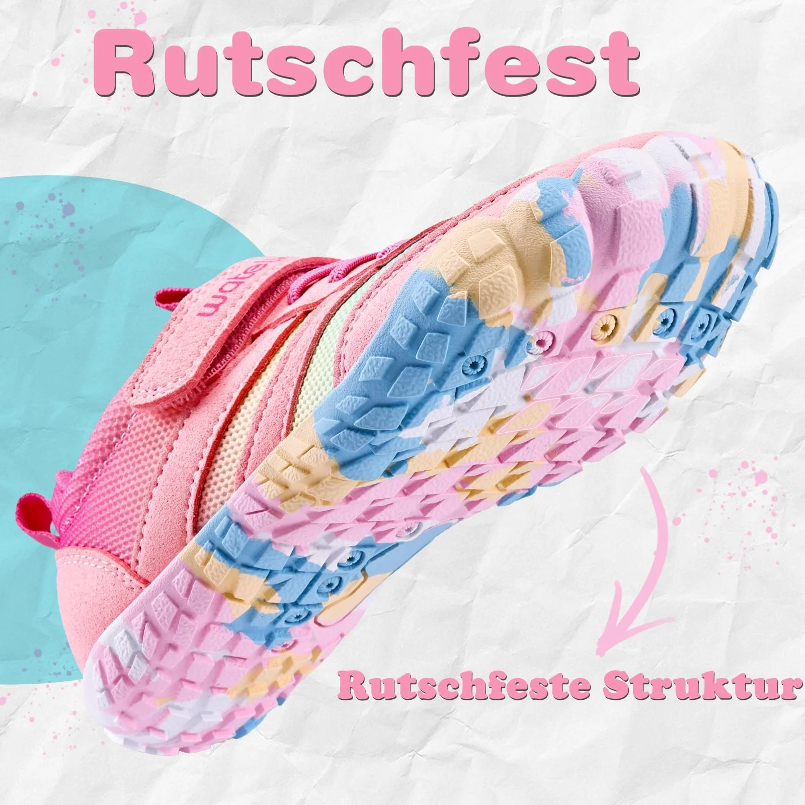 Кроссовки для босоножек WateLves Детская и девочек, дышащая, размер 25-36 EU, фото №6