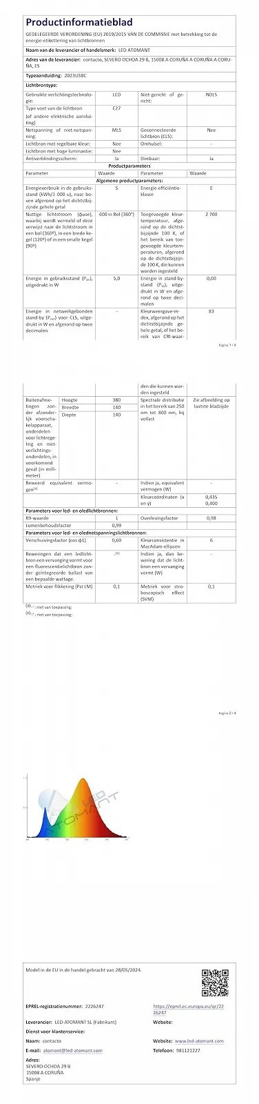 Настільна лампа LED ATOMANT Touch Dimmable USB A+C 3 рівні яскравості Бежевий, фото №13