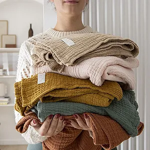 Покривало Essix Однотонний Бавовна 260 x 240 см synthetic.ua - Фото 1