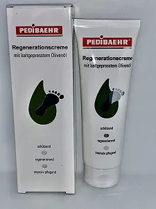 Крем для ног Pedibaehr Регенерирующий с оливковым маслом холодного отжима 125 мл - Фото 1