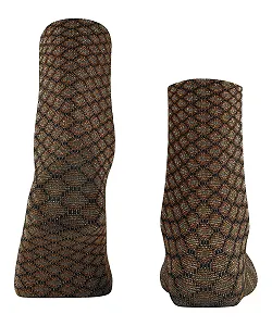 Носки FALKE Gleaming Hive Fine 60 Den Тонкий узор 1 пара synthetic.ua - Фото 1