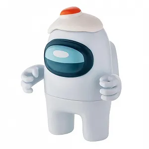 Колекційна фігурка Among Us Collectable Figure Series 1 Біла synthetic.ua - Фото 1