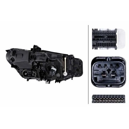 Фара головного світла HELLA 1EX 016 809-711 для BMW, ліва, фото №2