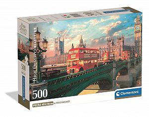 Пазл Clementoni Collection Вестминстерский мост 500 деталей Compact Box 35575 - Фото 1