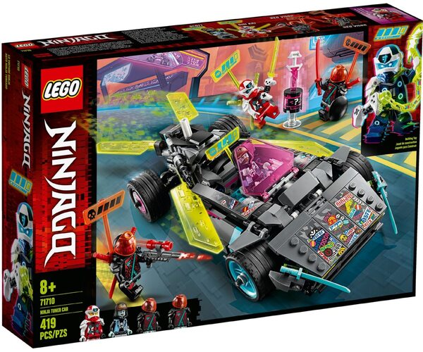 Конструктор LEGO NINJAGO Тюнингованный ниндзямобиль (71710), фото №1