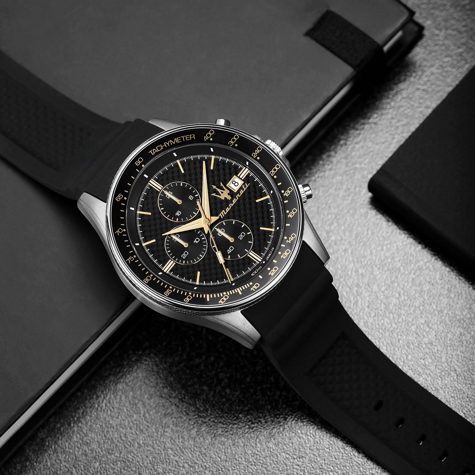 Мужские часы Maserati Sfida Limited Edition, Хронограф, Аналоговые, R8871640005, фото №7 Мужские часы Maserati Sfida Limited Edition, Хронограф, Аналоговые, R8871640005, фото №7