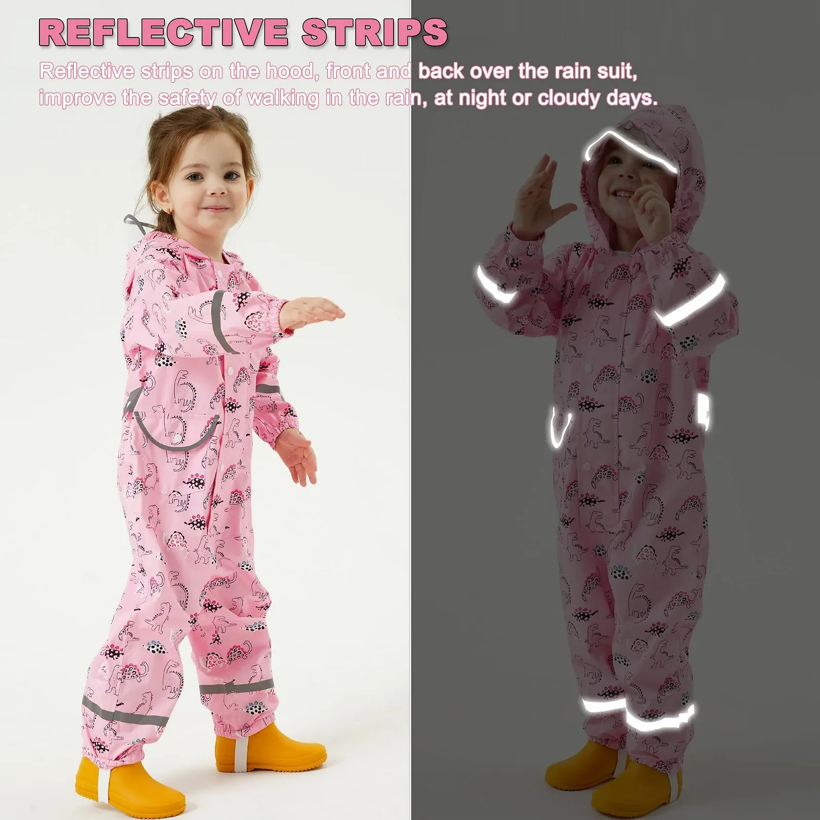 Дощовий комбінезон Fewlby Дитячий водонепроникний, фото №4 Дощовий комбінезон Fewlby Дитячий водонепроникний, фото №4