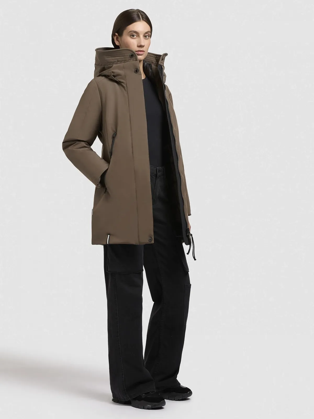 Пальто khujo Viona 5 зимнее женское, фото №4 Пальто khujo Viona 5 зимнее женское, фото №4