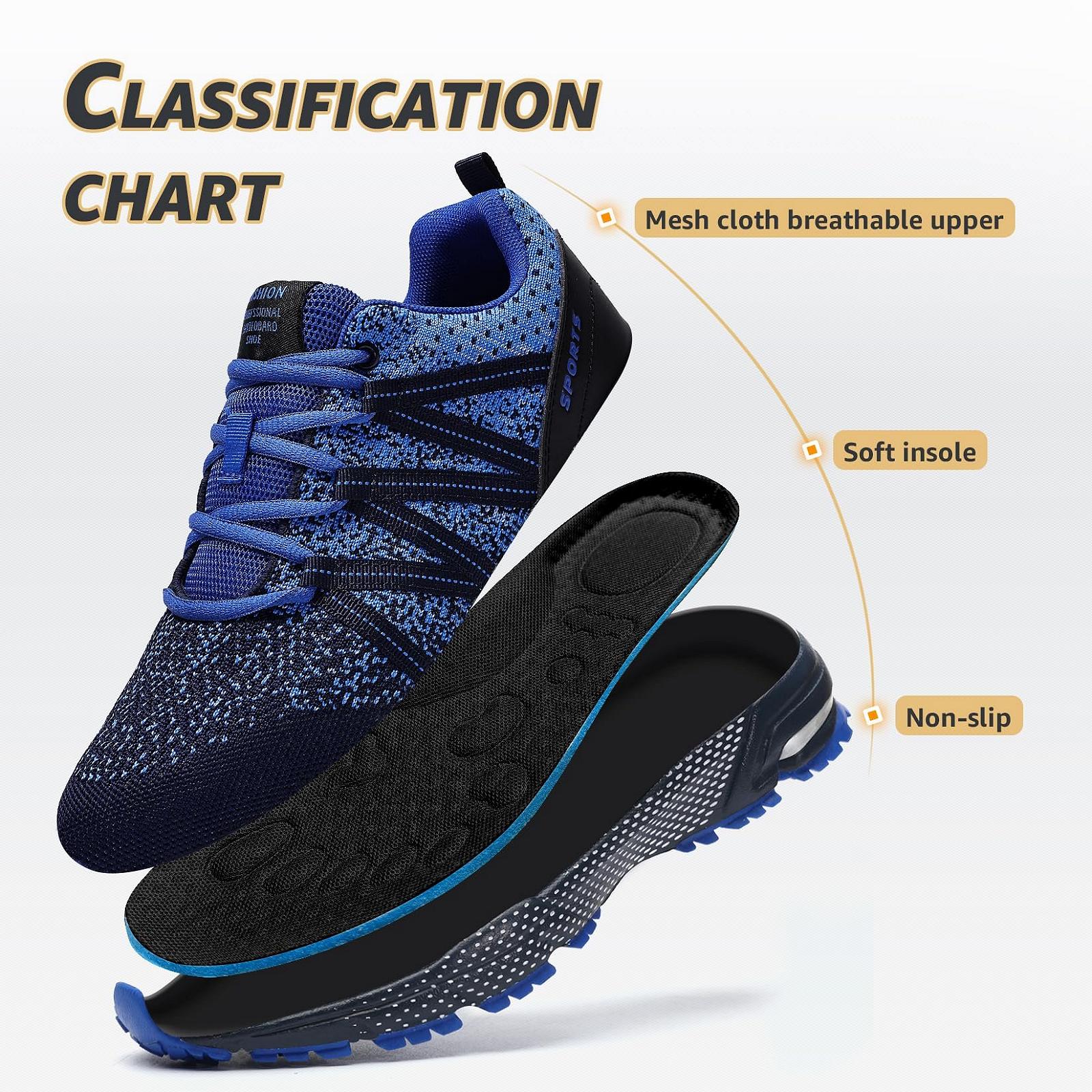 Кросівки ASHION Спортивні Чоловічі Легкі Дихаючі, фото №4