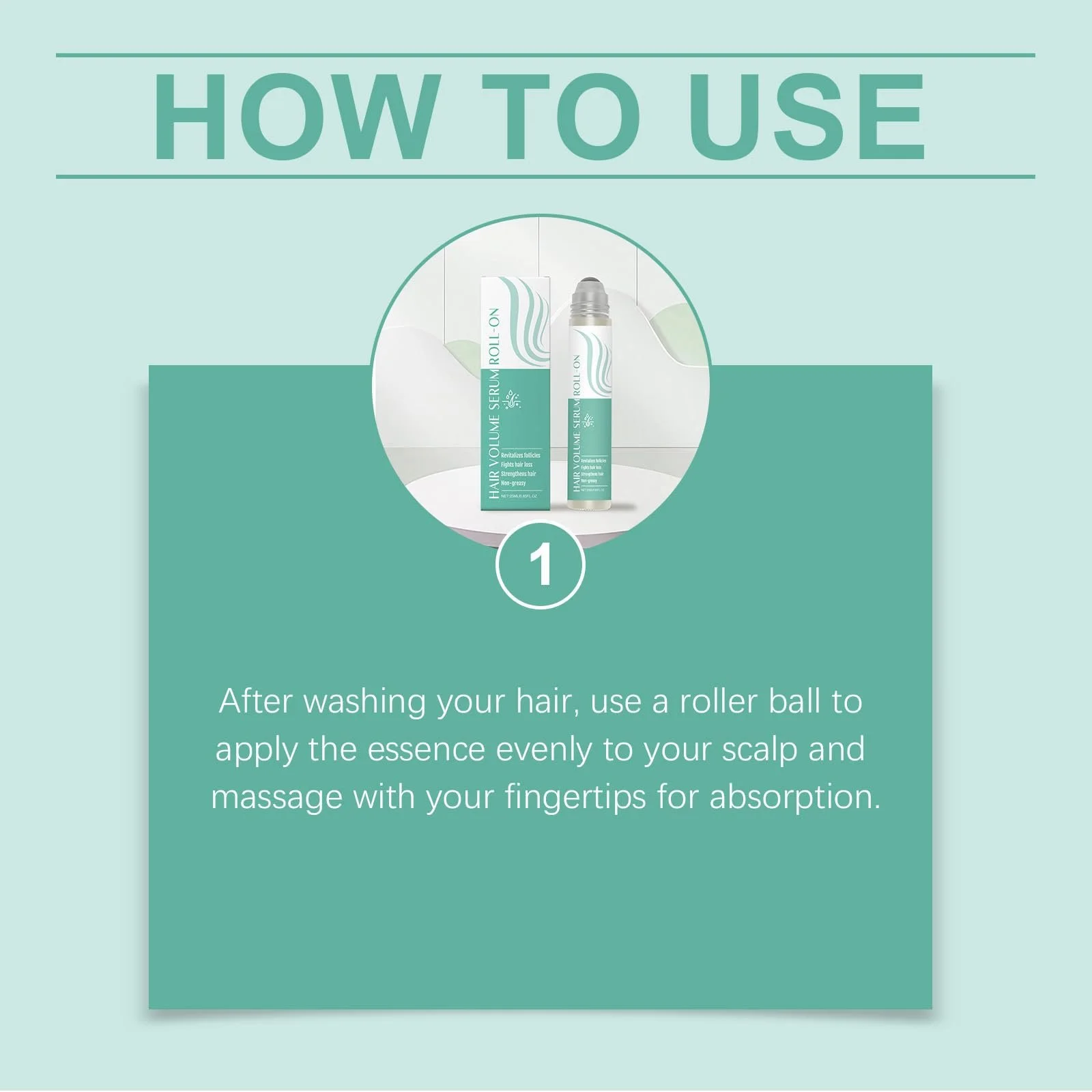 Сироватка для волосся Haarwachstumsserum Roll On, ролерна сироватка для волосся, 2 шт, фото №2 Сироватка для волосся Haarwachstumsserum Roll On, ролерна сироватка для волосся, 2 шт, фото №2