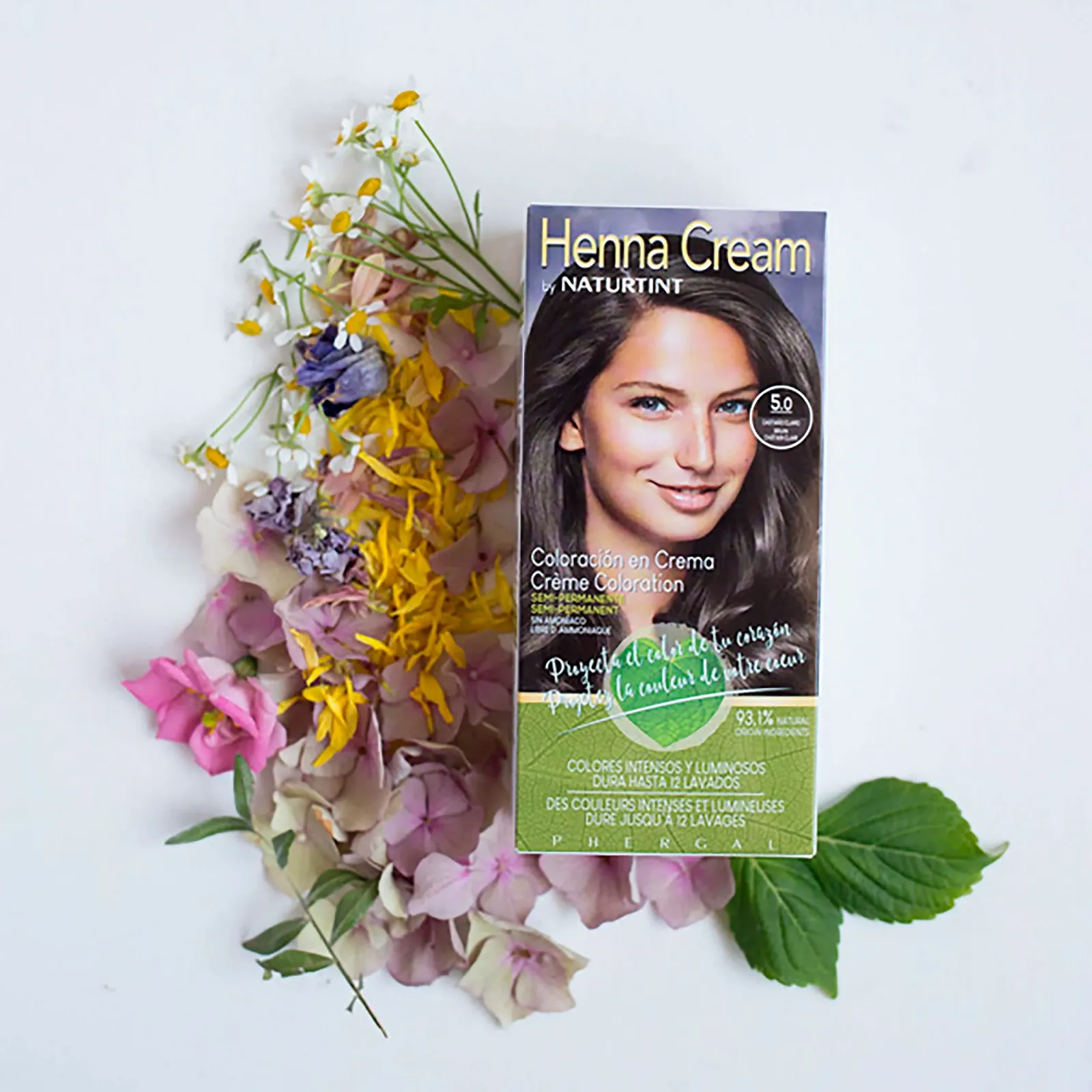 Крем-краска Naturtint Henna Cream Полуперманентная 5.0 Светло-коричневый, 110 мл, фото №2 Крем-краска Naturtint Henna Cream Полуперманентная 5.0 Светло-коричневый, 110 мл, фото №2