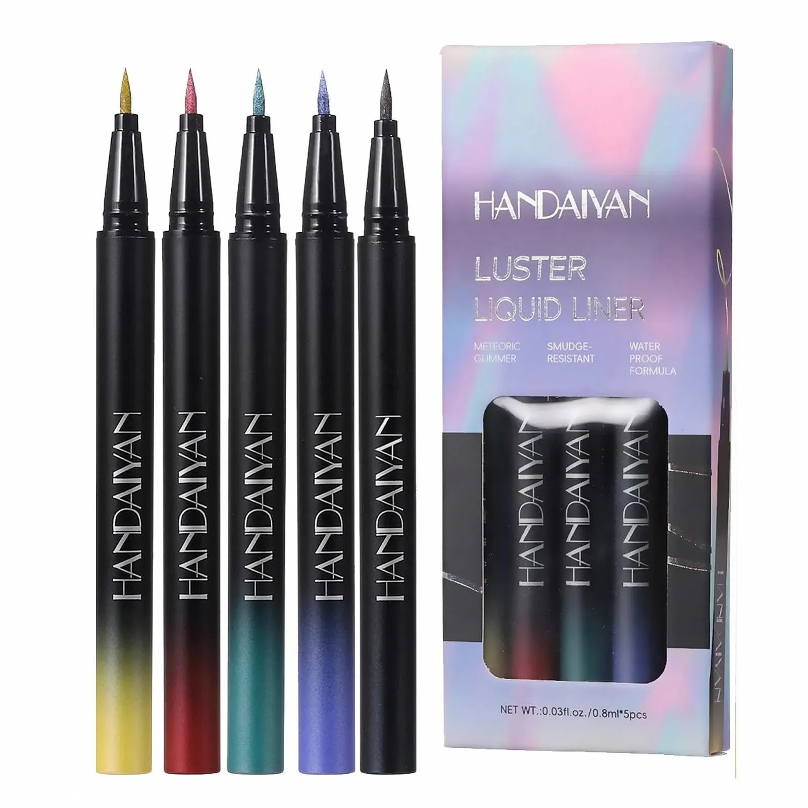 Рідка Підводка для очей з блискітками XIAOXIAOYU Водостійка, фото №1 Рідка Підводка для очей з блискітками XIAOXIAOYU Водостійка, фото №1