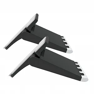 Подставка для ноутбука Veemoon, складная, 2 шт., портативная, с вентиляцией, эргономичная, охлаждающая, для малых и средних ноутбуков, черная - Фото 1