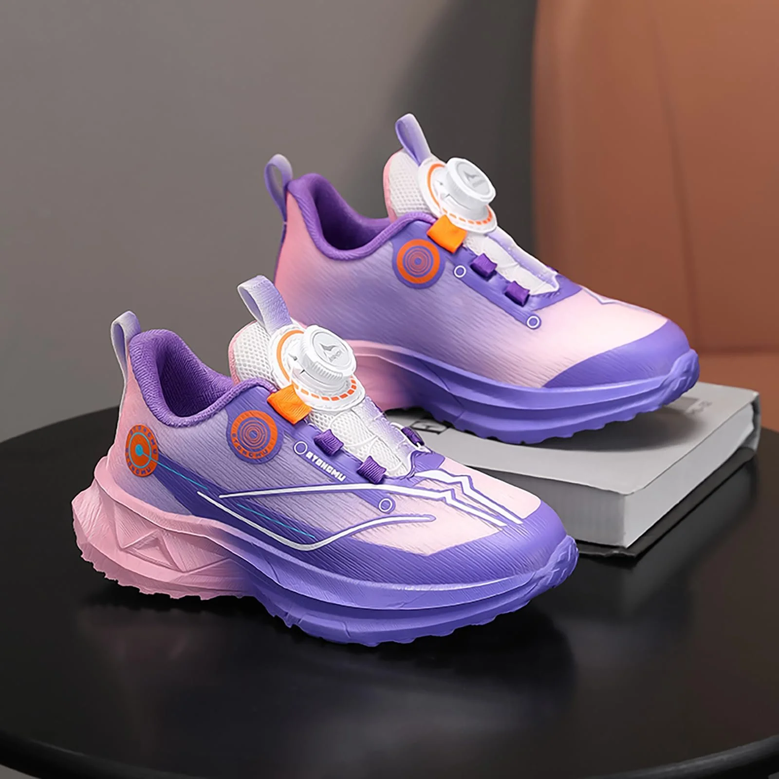 Дитячі Кросівки і дівчаток Кросівки Дихаючі Модні Легкі Кросівки для залу, фото №5