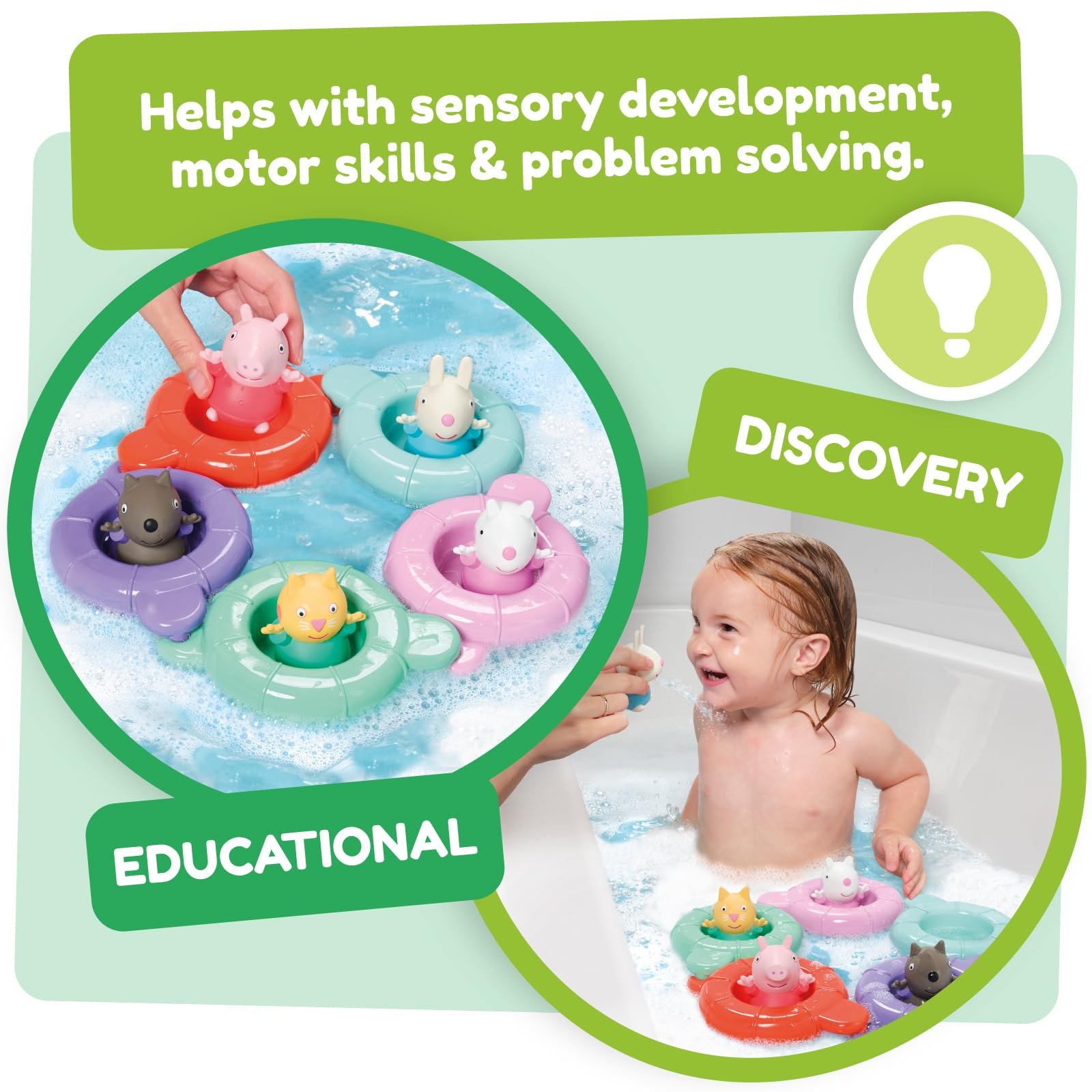 Игрушка для ванной Tomy Toomies Peppa's Pool Party, фото №5