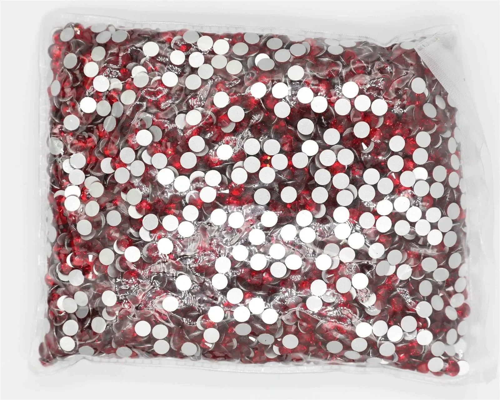 Стразы Плоская задняя часть AB-кристаллы AB-искусство для украшения ногтей (Hyazinthe, SS4, 14400 шт), Mid Siam Ss20, 14400 шт, фото №1