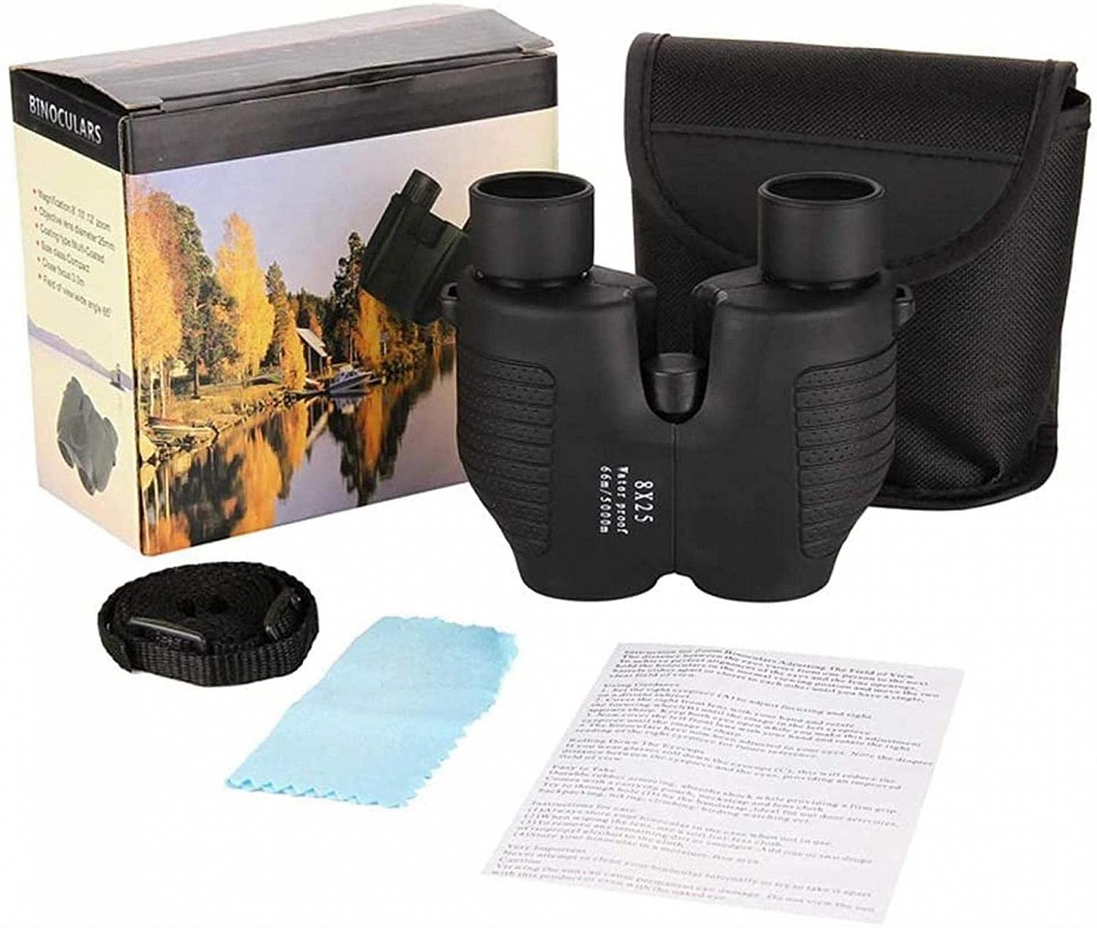 Бинокль Fully Automatic Focusing Free 8x25 Mini HD Portable Waterproo, фото №7