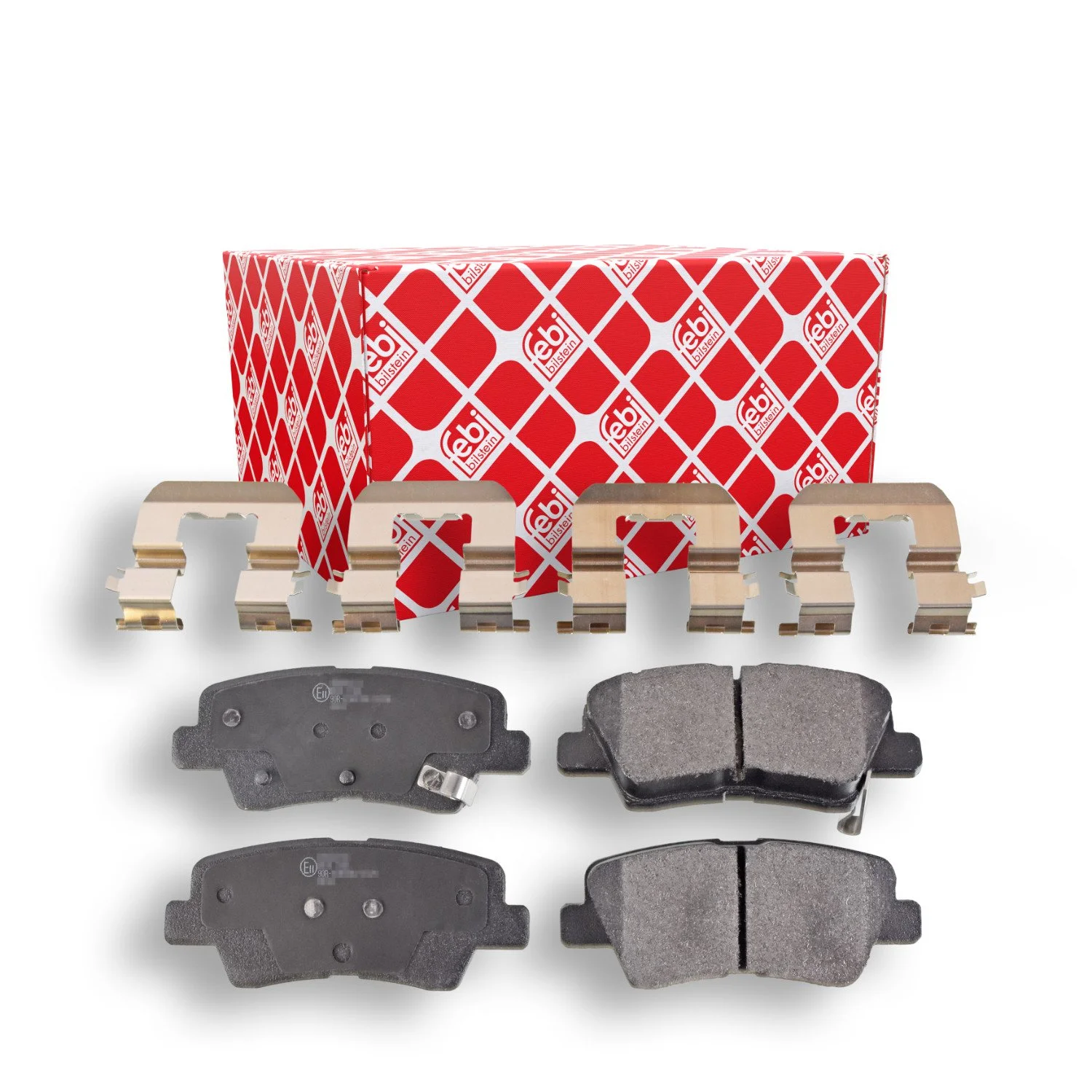Комплект гальмівних колодок, дискові гальма FEBI BILSTEIN 116294 для HYUNDAI задня вісь, фото №1
