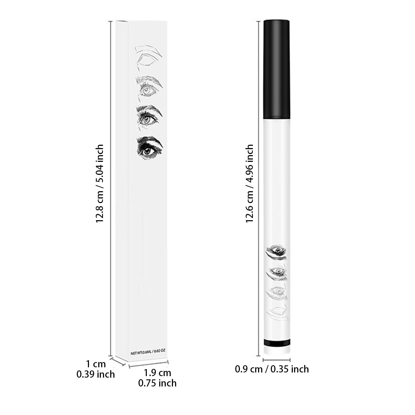 Брауенстик Microblading Водостойкий Коричневый, фото №6
